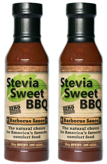 Stevia Sweet BBQ Sauce | Low Sugar (1g), Low Carb, Low Sodium, Gluten & Fat Free | Paleo & Keto Diet Friendly Barbecue Sauce | Z
