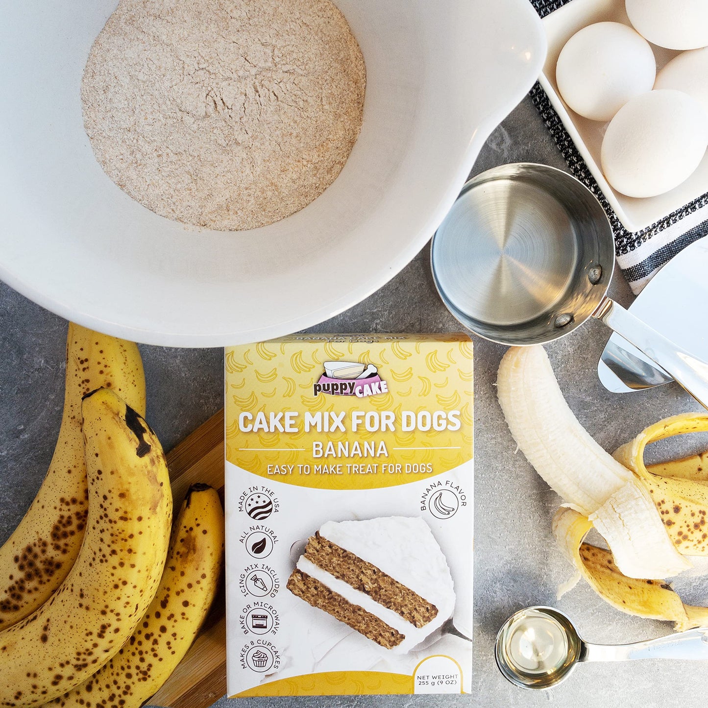 Puppy Cake Banana Cake Mix And Frosting For Dogs-9 Oz
