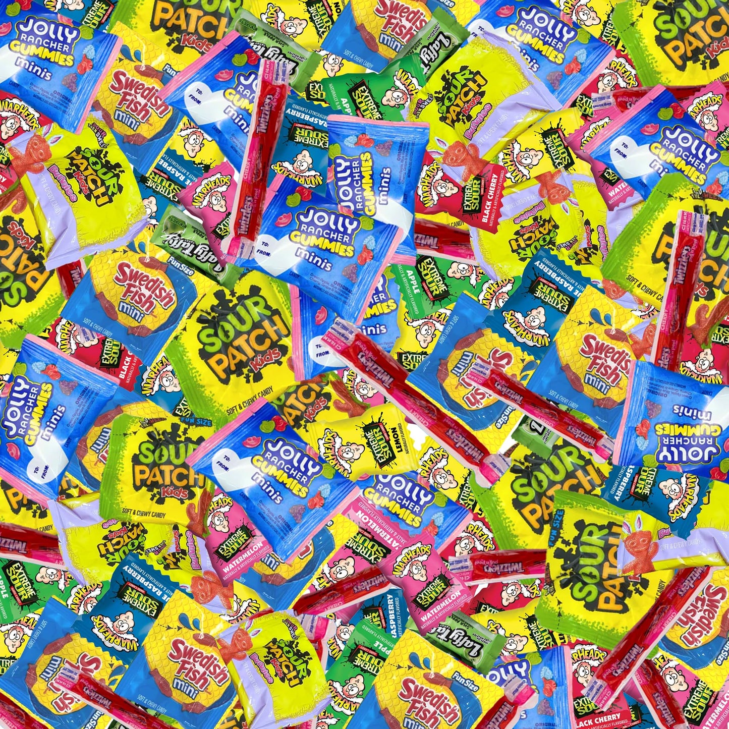 Halloween Candy Variety Pack Bulk - 6 LB Assorted Candy Mix | Individually Wrapped Candies for Goodie Bags  Party Favors  Kids Events  Offices & Holidays | Mixed Fruit Gummy Flavor