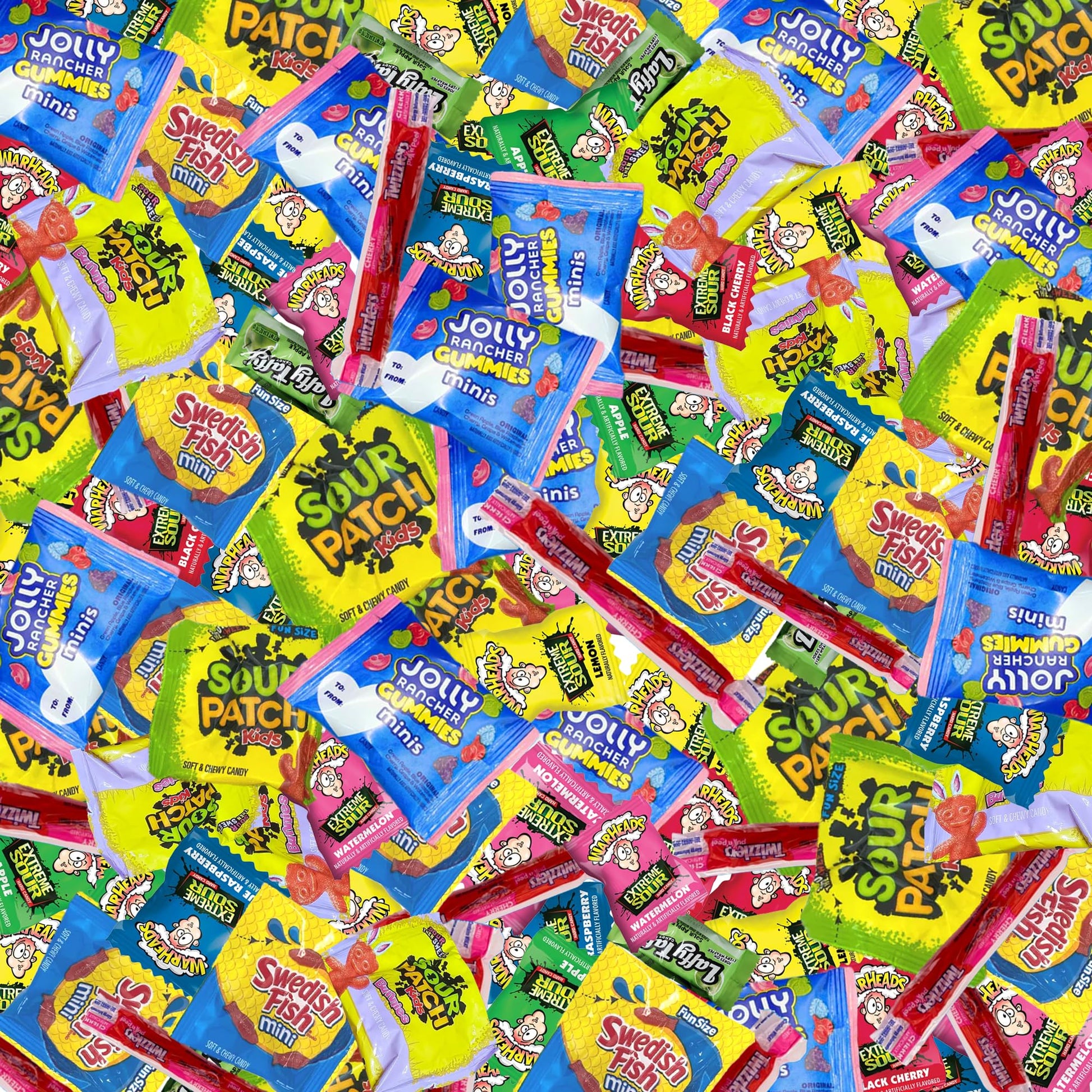 Halloween Candy Variety Pack Bulk - 6 LB Assorted Candy Mix | Individually Wrapped Candies for Goodie Bags  Party Favors  Kids Events  Offices & Holidays | Mixed Fruit Gummy Flavor