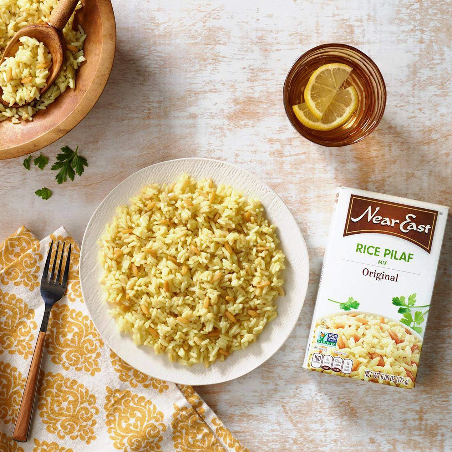 Near East Rice Pilaf Mix, Original, 6.09 Ounce (Pack Of 12 Boxes)