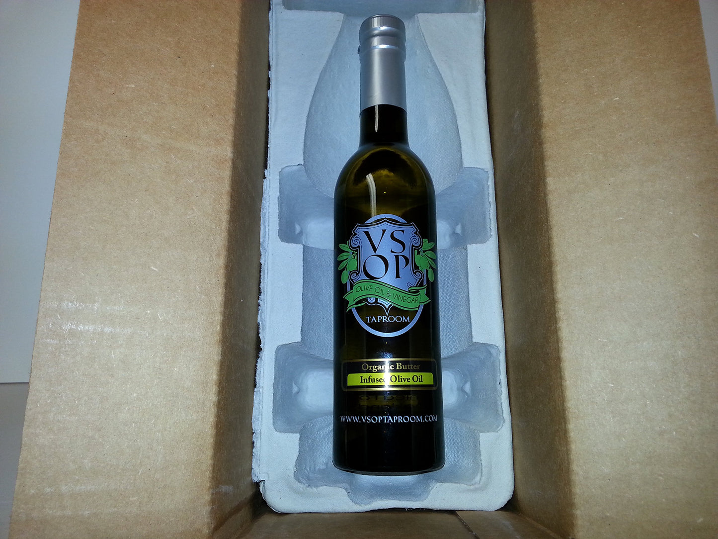 Vsop Organic Butter Infused Extra Virgin Olive Oil (375 Ml / 12.68 Oz)