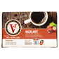 Victor Allens Coffee Hazelnut Flavored Medium Roast Single Serve Coffee Pods, 12 Count, Compatible with Keurig K-Cup malt-inspired, Brown