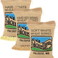 Hard White Wheat | Soft White Wheat | Hard Red Spring Wheat | 15 Lbs | 100% Desiccant Free | Non-Gmo Project Verified | Kosher P