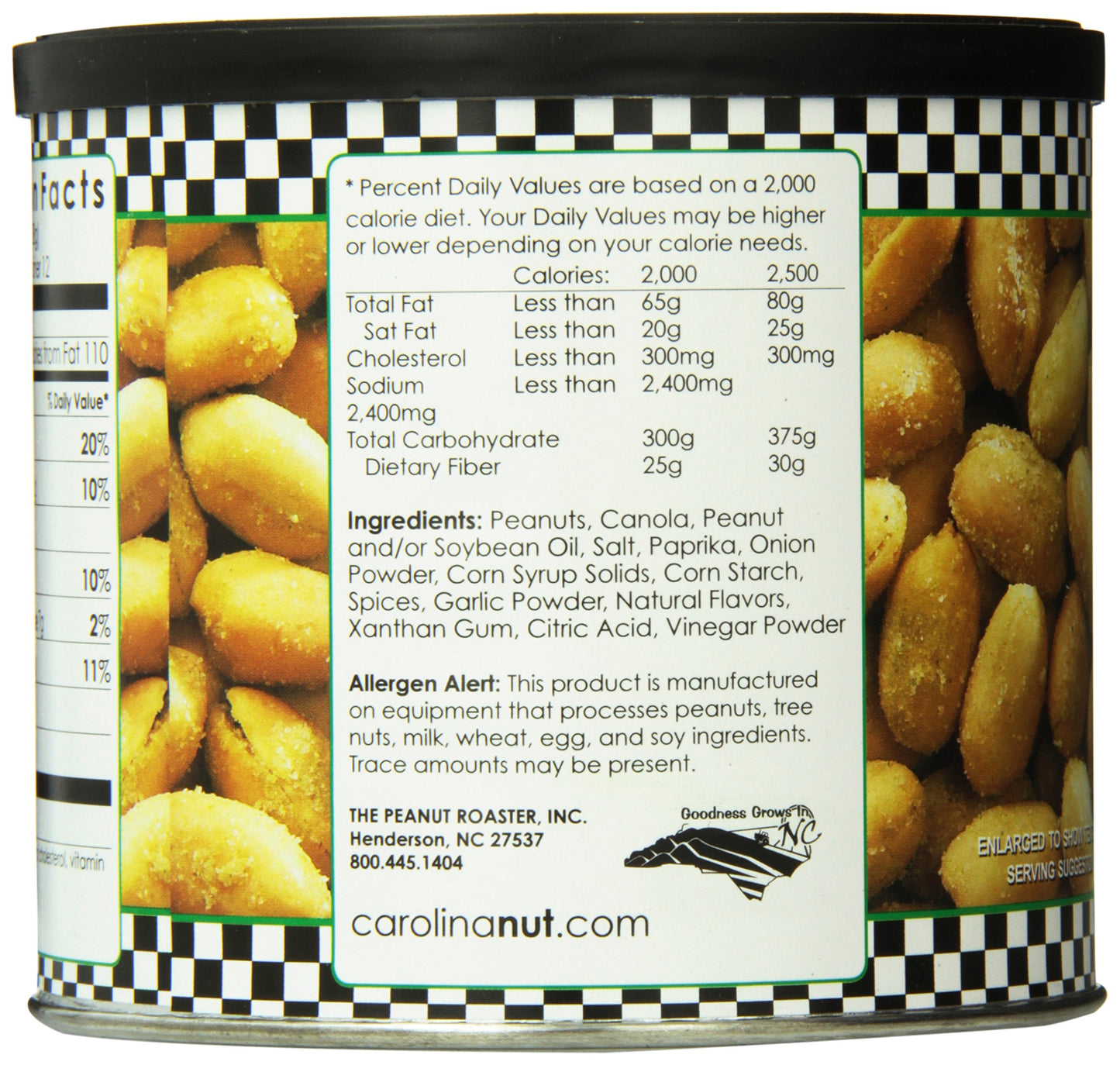 The Carolina Nut Company Peanuts, Jalapeno, 12 Ounce