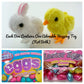 Happy Easter Gift Box Bundle, 20 Items With Chocolate Cross, Gummies, Assorted Candies, And More, Beautiful Easter Basket Greeti