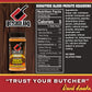 Butcher BBQ Private Seasoning | Grilling Spices | 1 Pound | Orange | Model BB00725