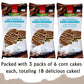 SNACKTERY Milk Chocolate Corn Cakes - Gluten Free, Low Calorie, Kosher, 18 Oz (3 Pack) - Delicious Dairy Belgian Coated Snacks