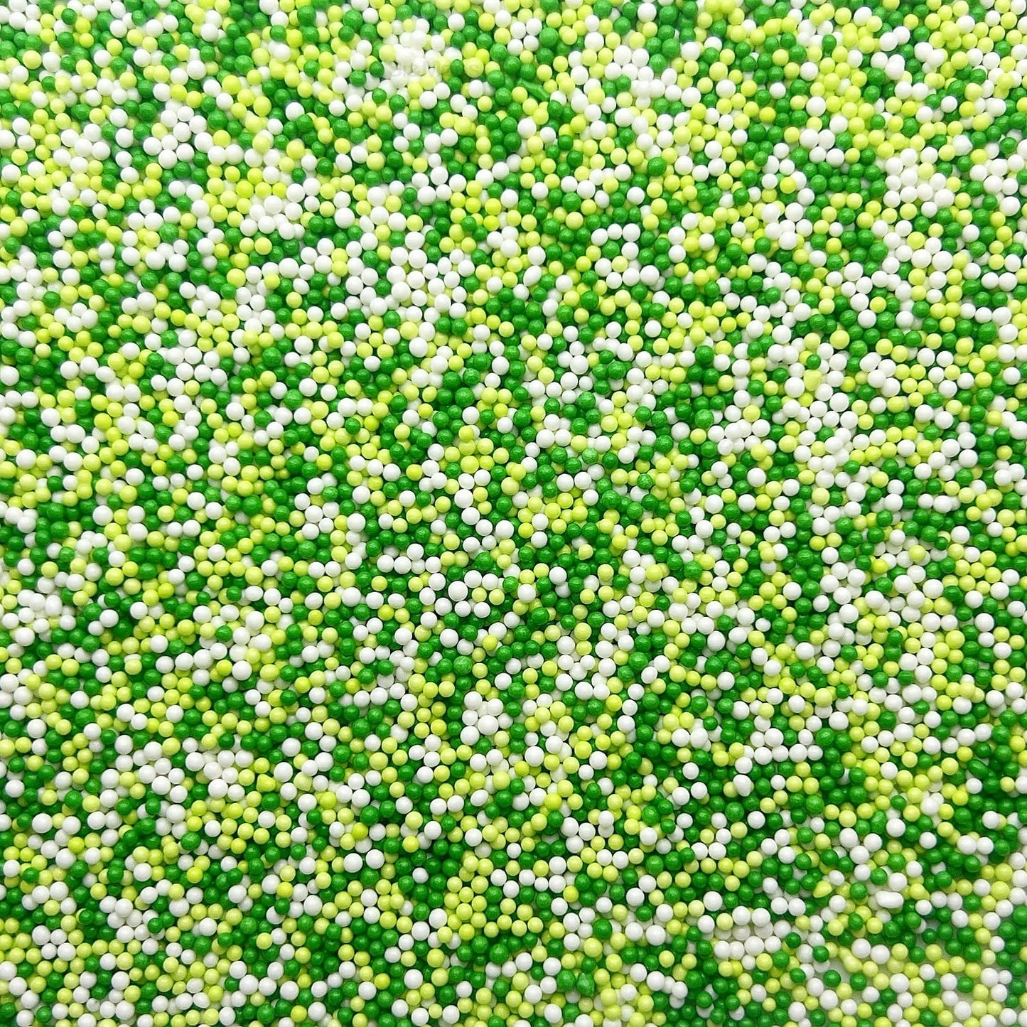 Se Si&Moos St Patrick'S Day Nonpareils Sprinkles Green And White Sprinkles White Green Sugar Pearls St Patrick'S Day Cupcake Top