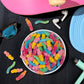 Trolli Sour Brite Squad Gummy Candy, Sour Gummy Worms, 6.3 Oz (Pack Of 8)