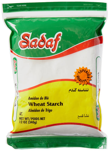 Sadaf Wheat Starch - Cook Asian dishes with ?? - Bugday Nisastasi - Kosher, Halal and Vegan - 12 oz bag