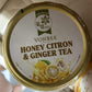 VONBEE Honey Citron & Ginger Tea - 4.4 lb, Natural Herbal Blend for Wellness, Perfect for Hot or Iced Tea