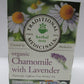 Traditional Medicinals Classic Tea Og2 Chm W/Lvd 16 Bag