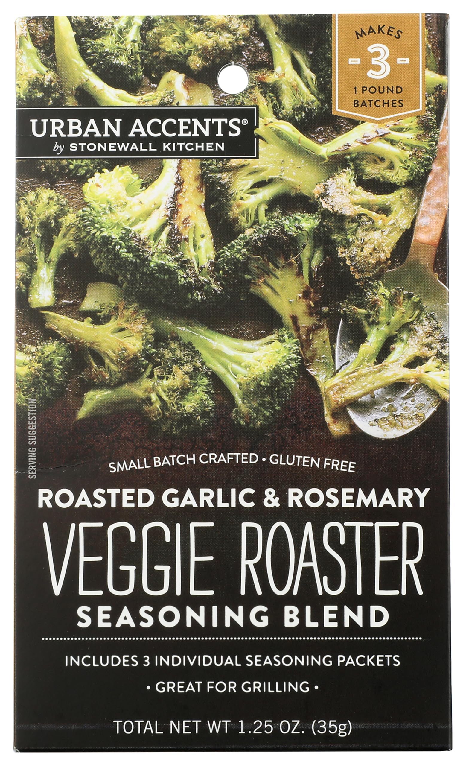 Urban Accents Roasted Garlic & Rosemary Veggie Roaster 2 Pack
