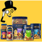 PLANTERS Salted Cashew Halves & Pieces, Party Snacks, Plant-Based Protein 8oz (1 Canister)