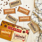 LRABAR Chocolate Mini Bars Variety Pack, Gluten Free Vegan Fruit & Nut Bars, 30 ct, 1