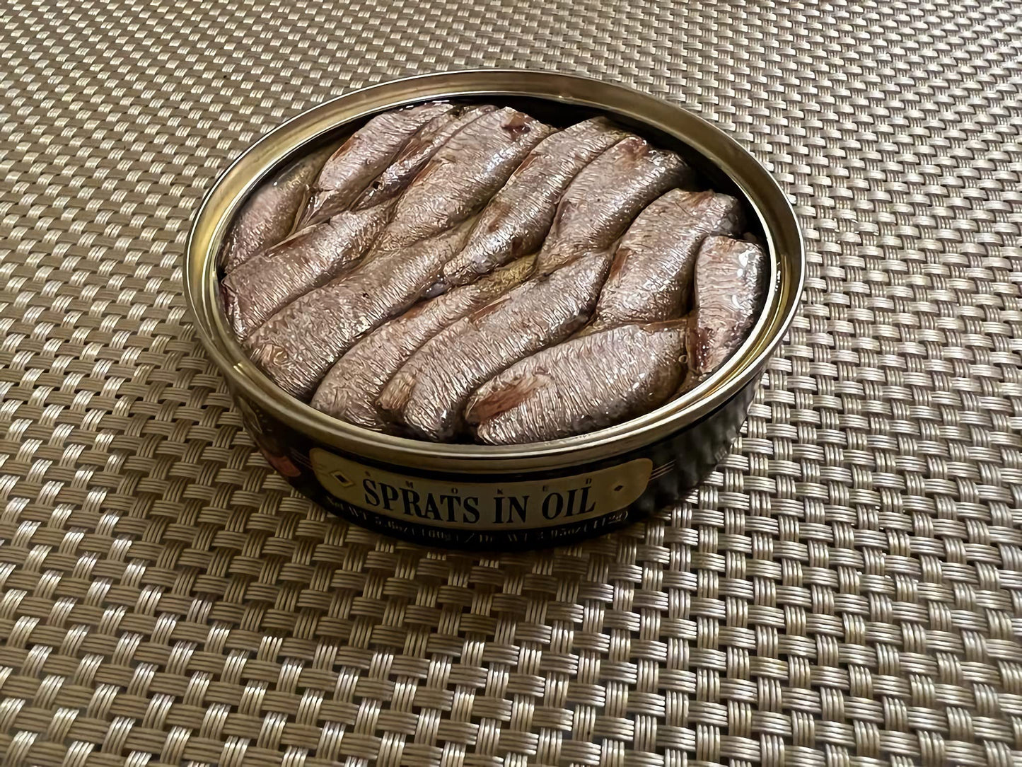 Belevini Old Riga Smoked Sprats in Oil, Pack of 6, Kosher, Non-GMO, Keto Friendly, Rich in Omega-3, 160g/5.6 Oz