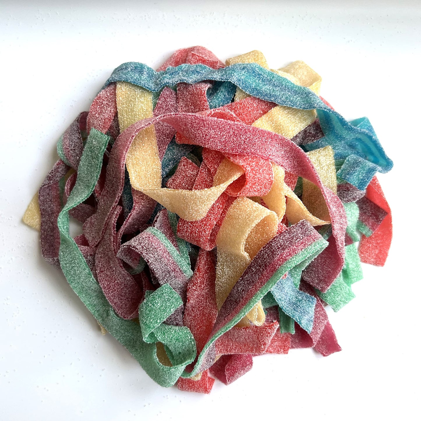 Sour Power Gummy Belts Candy (1 Pound (Pack Of 1), Sour Assorted Fruit Bowl)