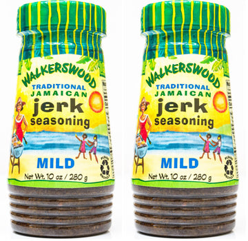 Walkerswood Traditional Jamaican Jerk Seasoning, 10 oz., Mild (Pack of 2)