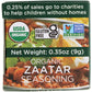Spicely Organic Seasoning Zaatar W/Salt 0.35 Ounce ecoBox Certified Gluten Free