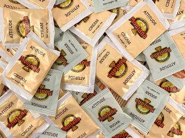 Single Serve Powdered Coffee Creamer Packets With Pure Cane White Sugar Packets, 150 Count
