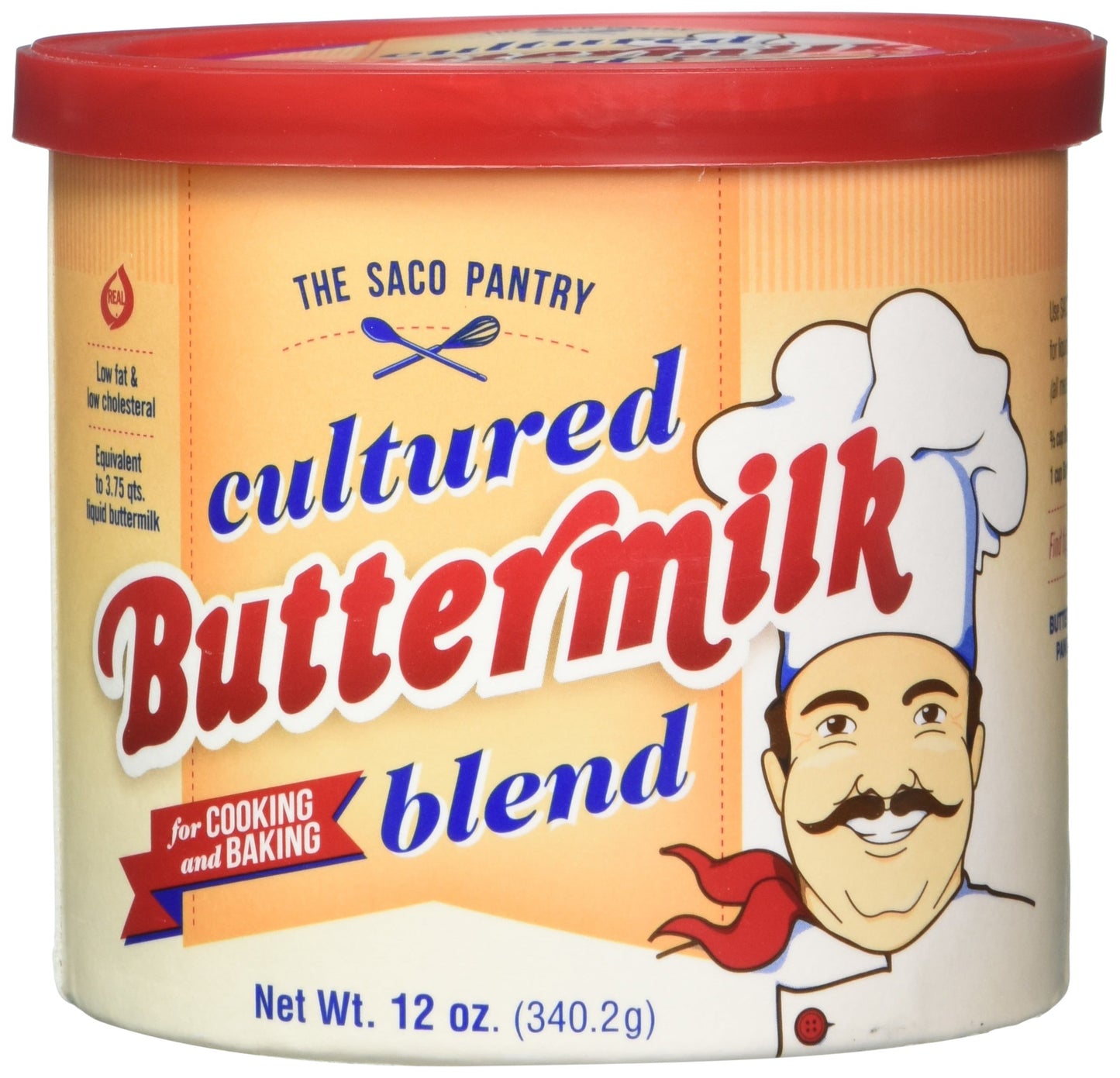 Saco Powdered Buttermilk ( Multi-Pack) 12 Ounce (Pack of 2)