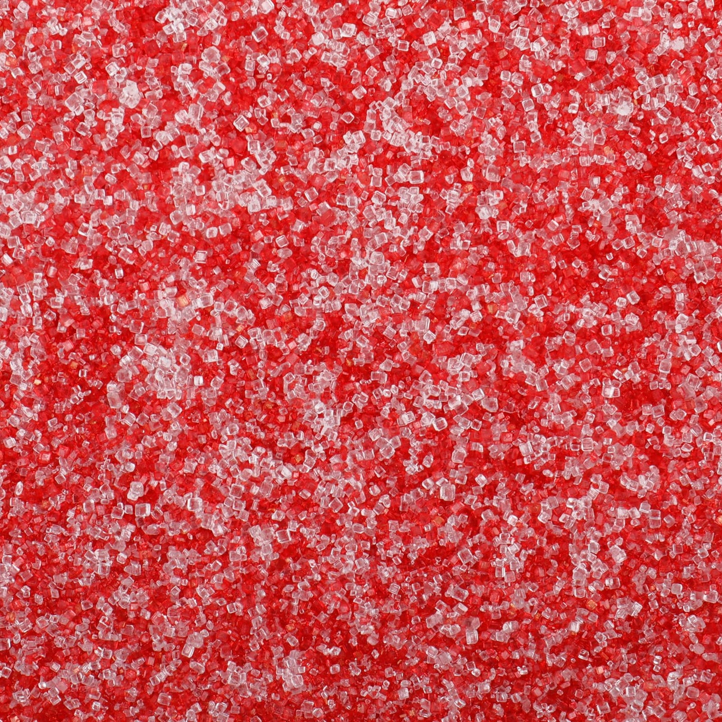 Red and White Sanding Sugar Sprinkles, 4.6 oz Edible Sparkling Sugar Crystals for Baking Topping, Cupcakes, Cookies, Ice Cream &