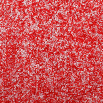 Red and White Sanding Sugar Sprinkles, 4.6 oz Edible Sparkling Sugar Crystals for Baking Topping, Cupcakes, Cookies, Ice Cream &