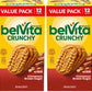 belVita Cinnamon Brown Sugar Breakfast Biscuits, Value Pack, 24 Packs (4 Biscuits Per Pack)
