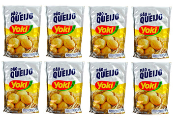 Cheese Bread Mix - Mistura Para P?O De Queijo - Yoki - 8.80 Oz (250G) - Glute...(Pack Of 8)