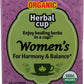 Herbal Cup Womens Tea, Organic Harmony & Balance, Caffeine-Free, 16 Count, Pack of 1