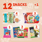 Midi International Snack Box | Premium Exotic Foreign Snacks | Unique Snack Food Gifts Included | Picnic Box Theme | Candies Fro