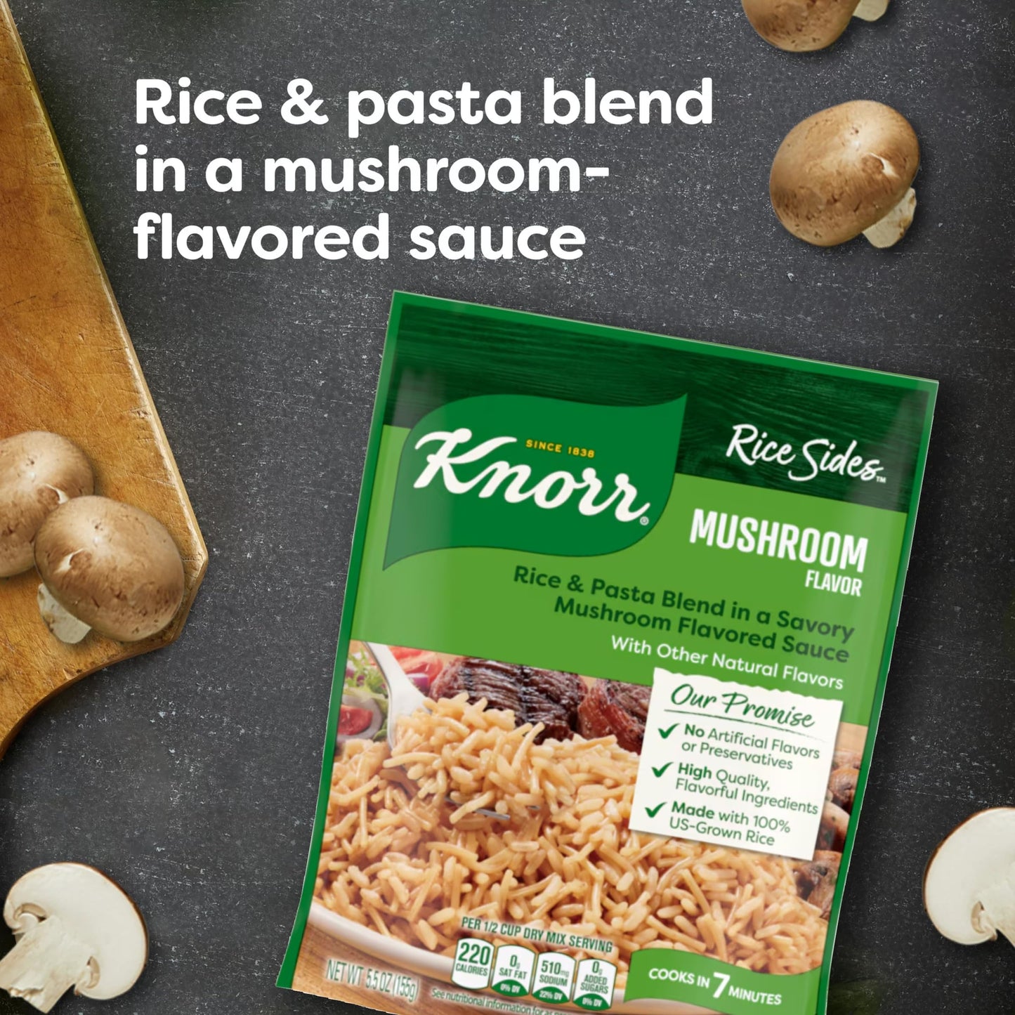 Knorr Mushroom Flavour Rice