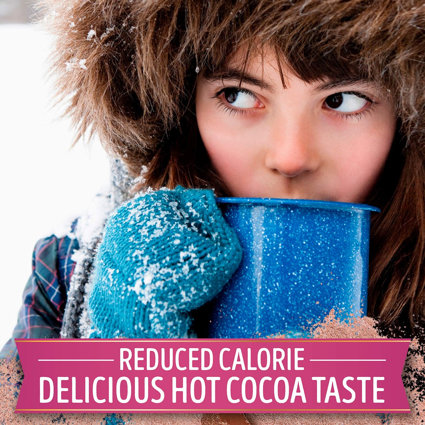 Swiss Miss Milk Chocolate Flavor Reduced Calorie Hot Cocoa Mix, 0.39 Oz. 8-Count (Pack Of 12)