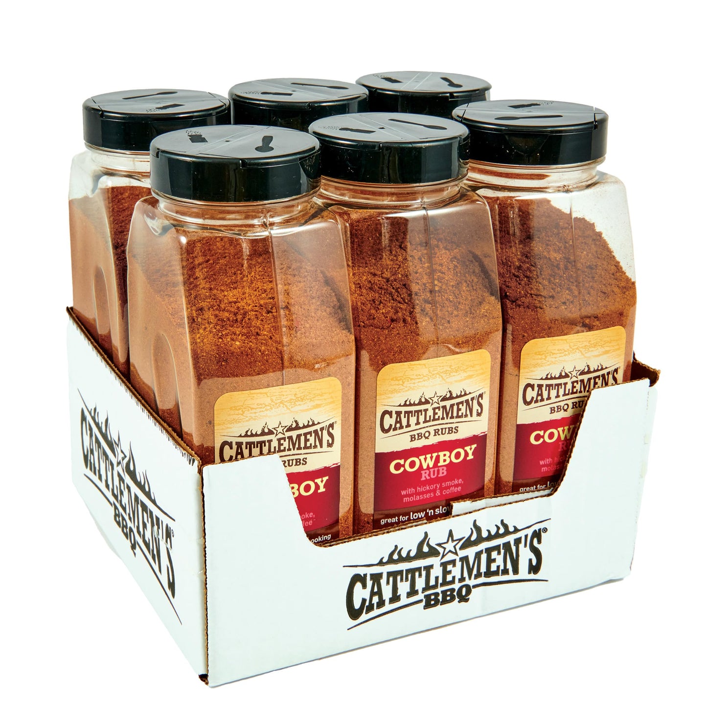 Cattlemens Cowboy Rub Seasoning, 27.25 oz, Pack of 6