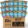 Kibo Chickpea & Lentil Chips Variety Pack: Savory, Plant-Based Protein Chips Nutritious, Vegan & Guilt-Free Snacking - Low-Carb,