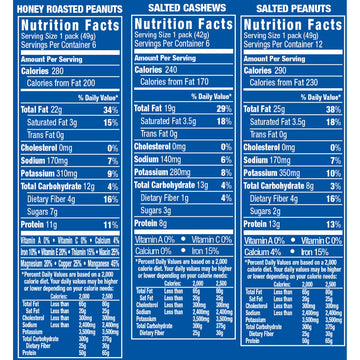 Planters Nut 24 Count-Variety Pack, 2 Lb 8.5 Ounce Carrier To Shipping International Usps, Ups, Fedex, Dhl, 14-28 Day By Dragon