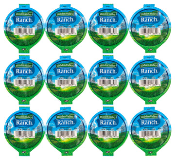 Hidden Valley Original Ranch Dressing 1.25 oz. Dipping Cup | Gluten-Free | Kosher | Made In America | 12 Count