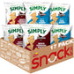 Simply Doritos Variety Pack, White Cheddar Nacho & Zesty Ranch, 0.875 Oz, Pack of 17