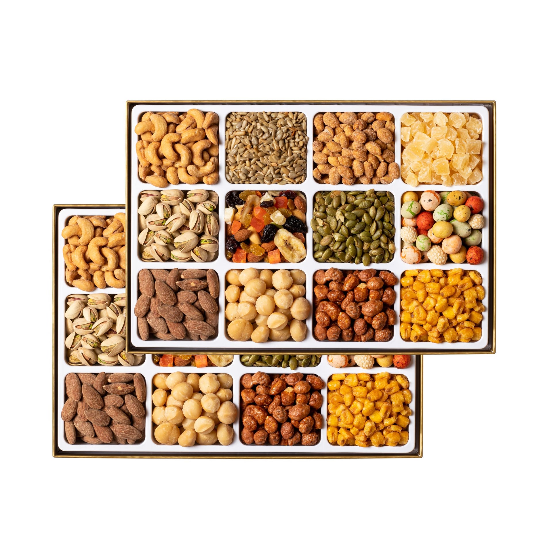 Nuts U.S. - Holiday Gift Box 12 Variety (Nutty, 12 Variety-Large)