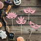 24Pcs Masquerade Masks Cupcake Toppers Glitter Bachelorette Party Mask Cupcake Food Picks Masquerade Mardi Gras Party Baby Showe