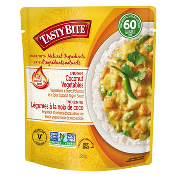 TASTY BITE ENTREE POUCH COCONUT VEG 10OZ