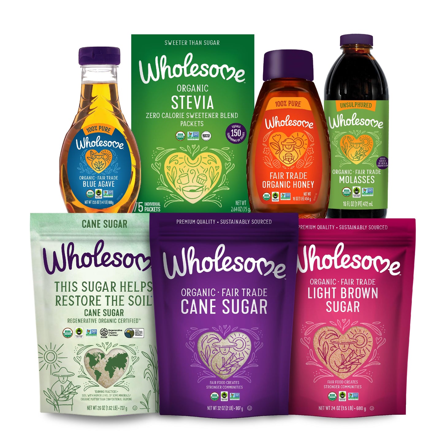 Wholesome Sweeteners 11.75-Ounce Organic Raw Blue Agave Nectar, Fair Trade, 100% Pure, Non GMO, Gluten Free & Vegan, 1 Pack