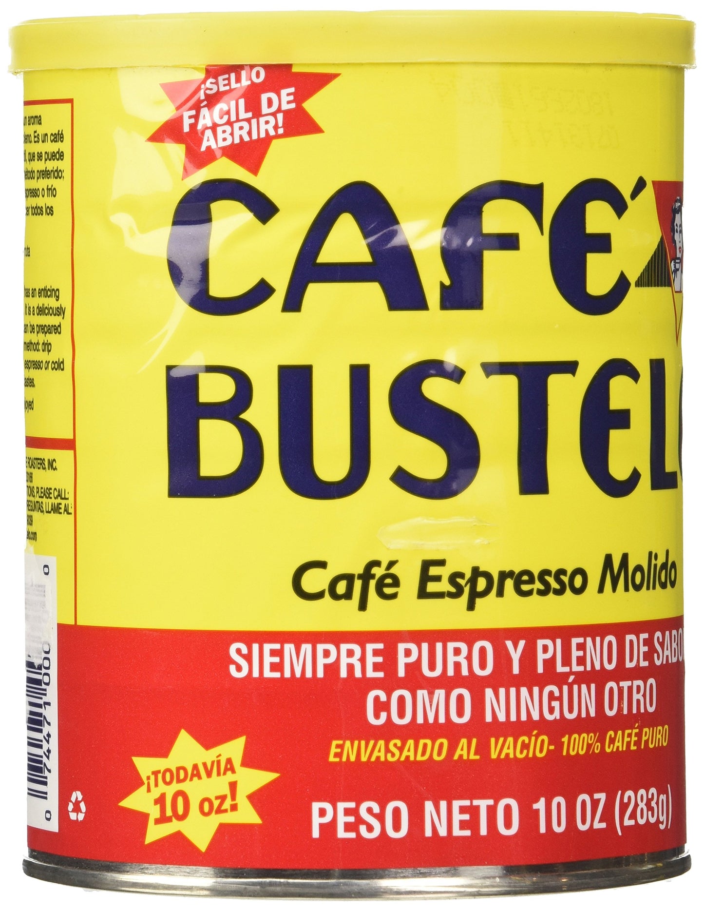 Caf   Bustelo Coffee, Espresso Ground Coffee, 10 Ounces
