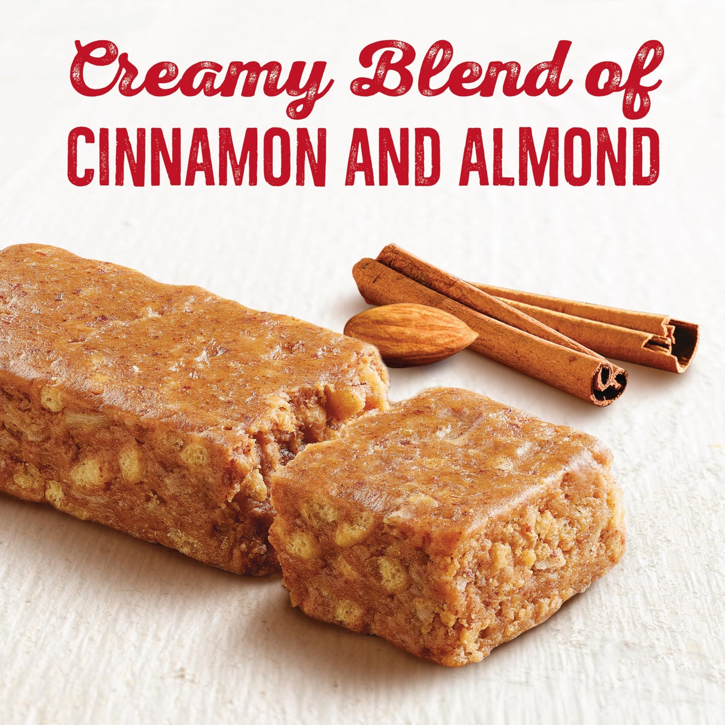 Nature Valley Creamy Protein Bars  Cinnamon Almond Butter  10g Protein Snacks  5 Bars  7.45 oz