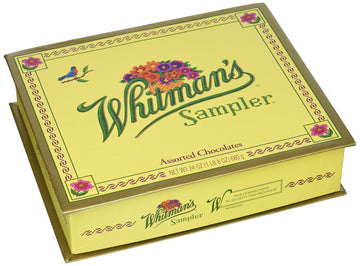 Whitman'S Sampler Assorted Chocolate 24 Ounce Box Whitman'S Sampler Assortment Box; An Assortment Of Nutty, Chewy, Creamy, Crisp
