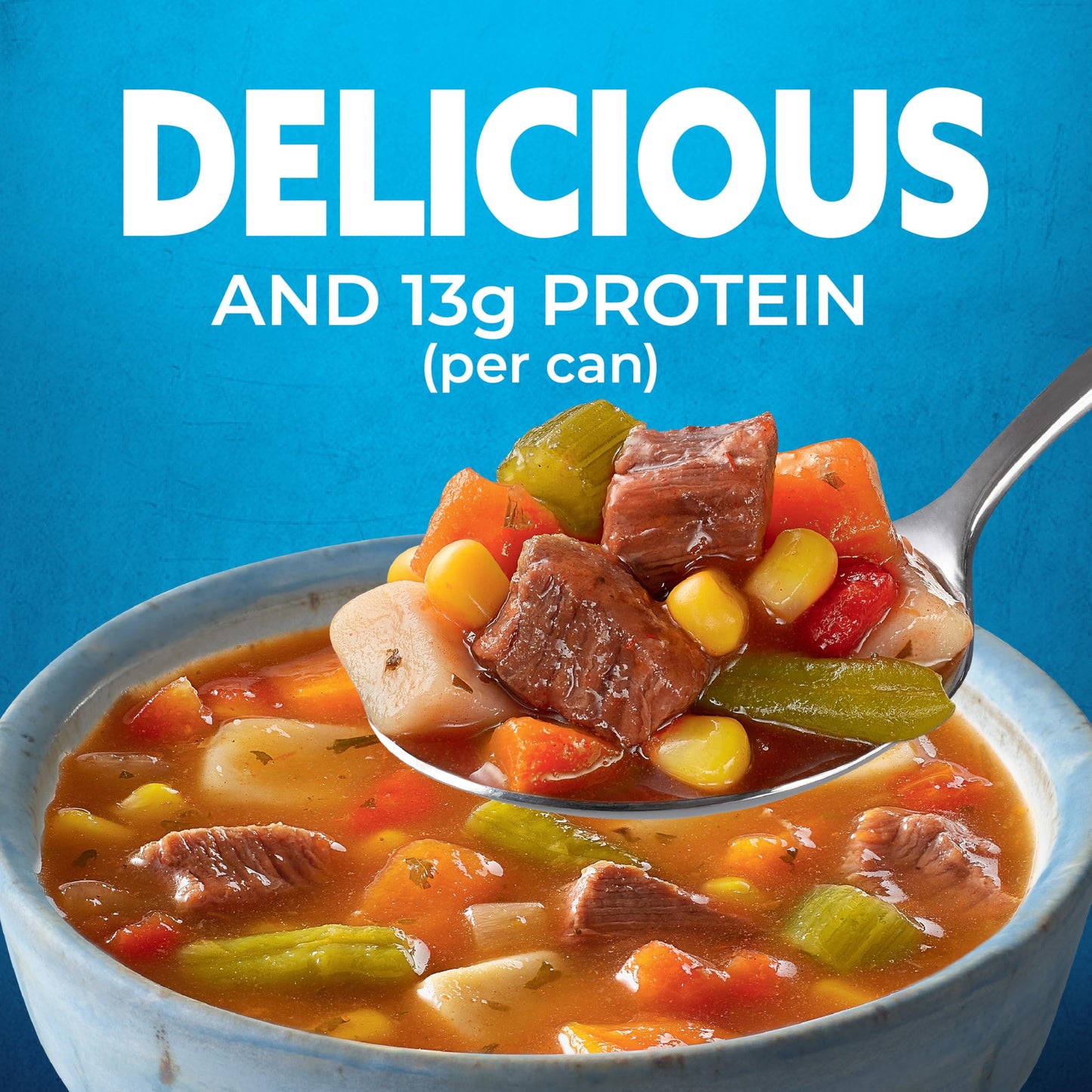 Progresso Rich & Hearty Soup, Slow Cooked Beef and Vegetable, 19-Ounce Cans (Pack of 12)