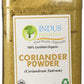Indus Organics Coriander Seeds Powder, 1 Lb Jar, Premium Grade, High Purity, Freshly Packed