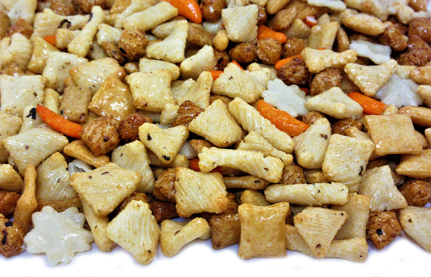 Party Rice Crackers Mix Bulk By Its Delish, 2 Lbs Bulk | Oriental Party Mix Crunchy Savory Snack