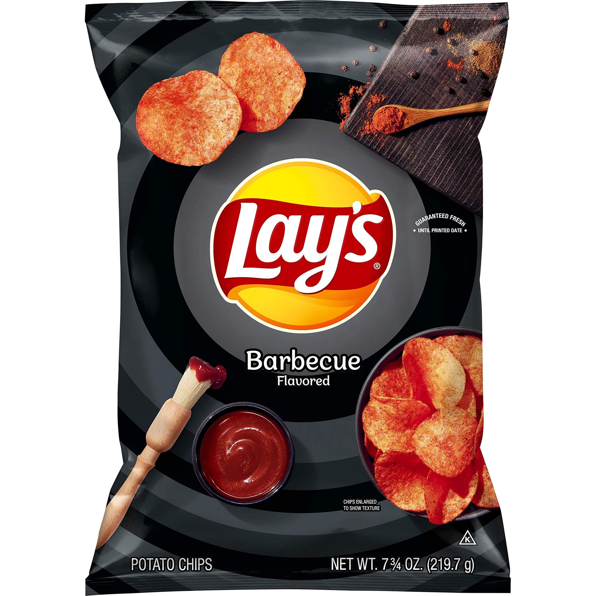 Lays Potato Chips, Barbecue Flavor, 7.75 Oz